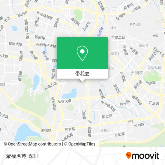 聚福名苑地图