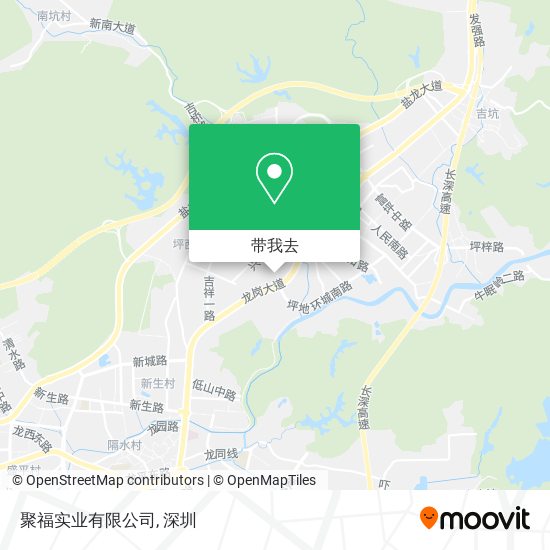 聚福实业有限公司地图