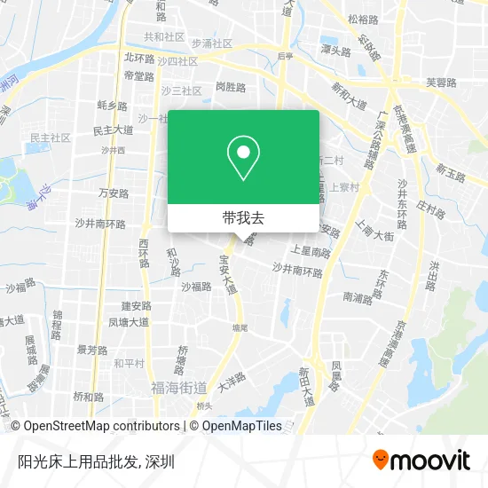 阳光床上用品批发地图