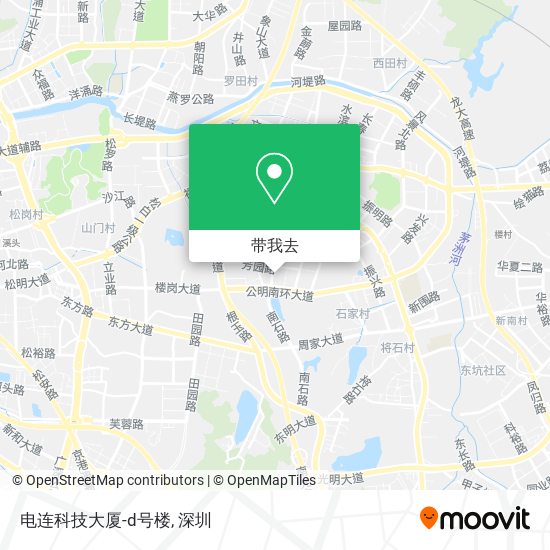 电连科技大厦-d号楼地图