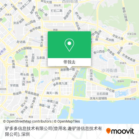 驴多多信息技术有限公司(曾用名:趣驴游信息技术有限公司)地图