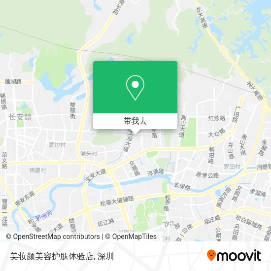 美妆颜美容护肤体验店地图