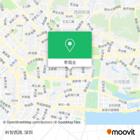 科智西路地图