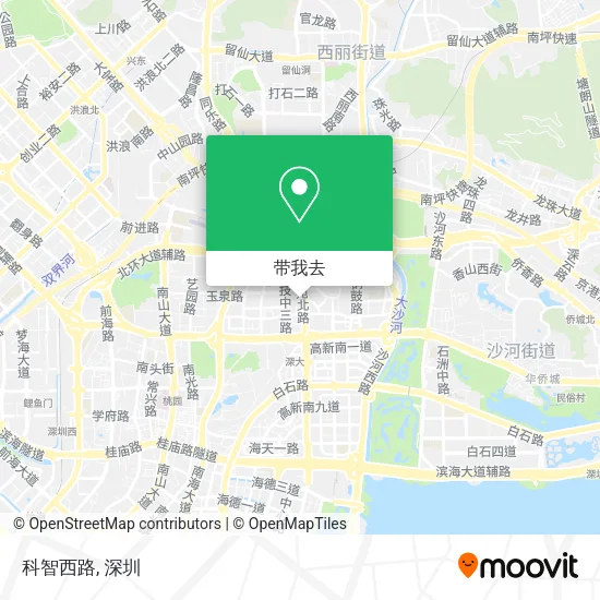 科智西路地图