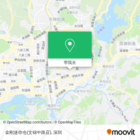 金刚迷你仓(文锦中路店)地图