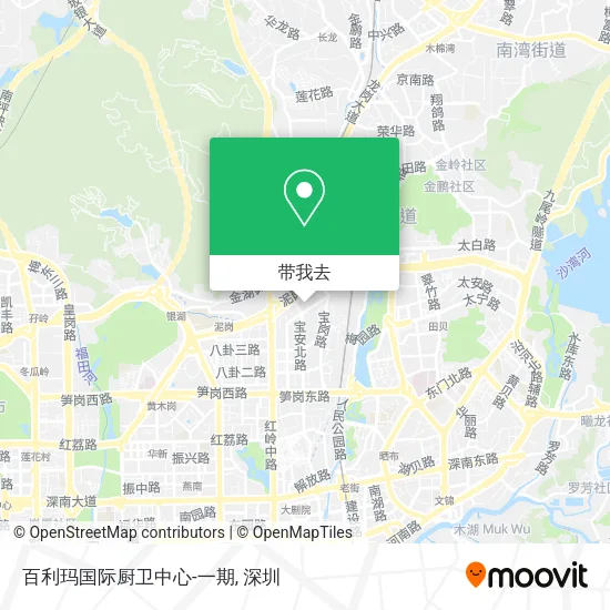 百利玛国际厨卫中心-一期地图