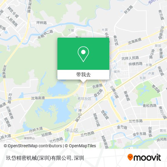 玖岱精密机械(深圳)有限公司地图