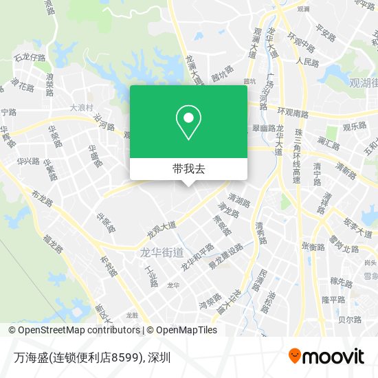 万海盛(连锁便利店8599)地图