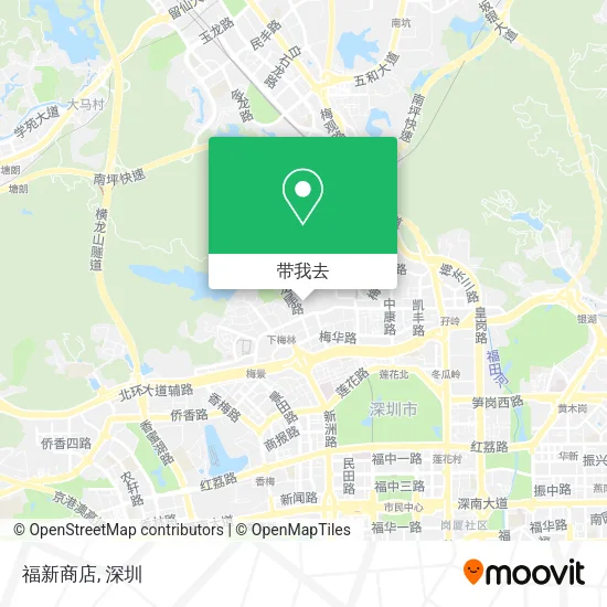 福新商店地图