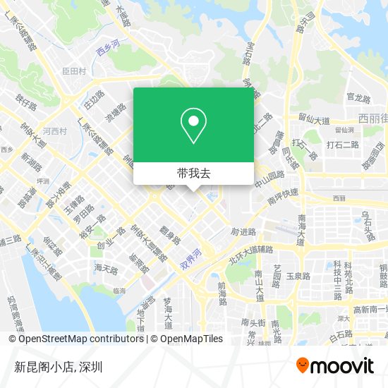 新昆阁小店地图