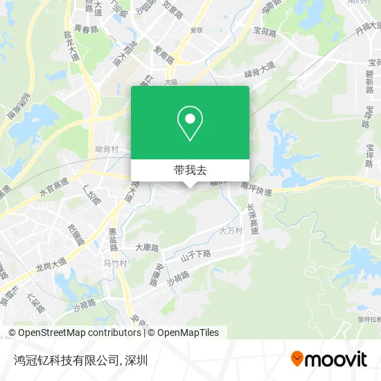 鸿冠钇科技有限公司地图