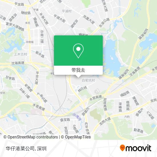 华仔港菜公司地图