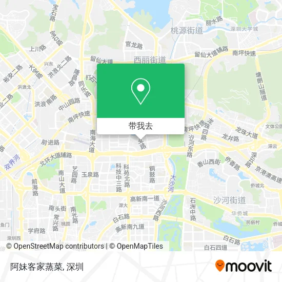 阿妹客家蒸菜地图