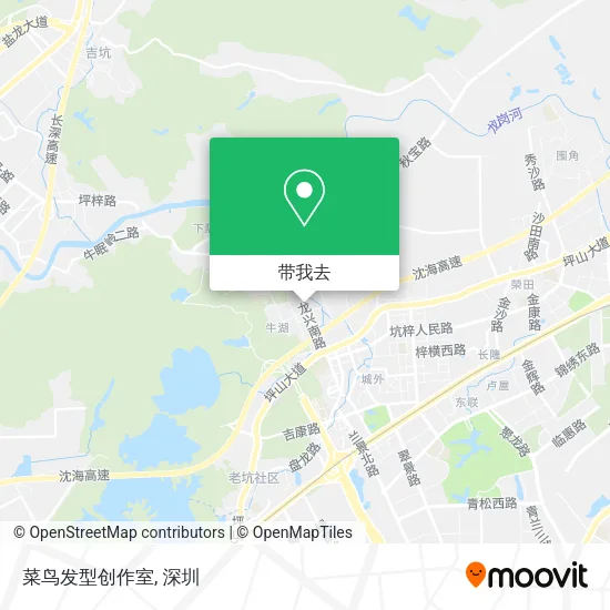 菜鸟发型创作室地图
