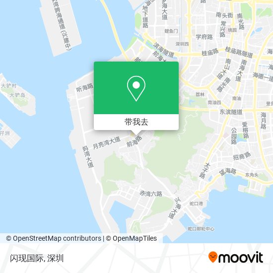 闪现国际地图