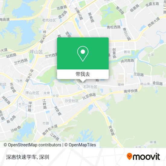 深惠快速学车地图