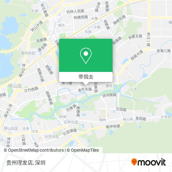 贵州理发店地图