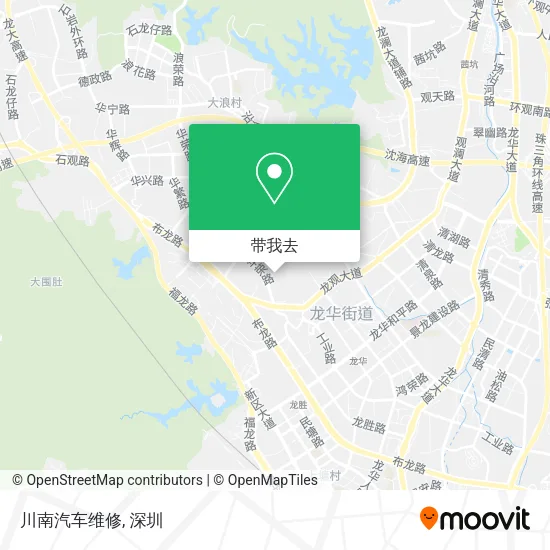 川南汽车维修地图