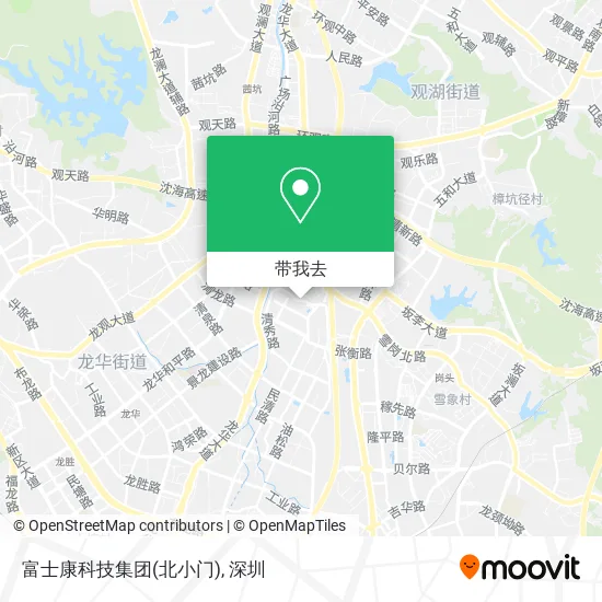 富士康科技集团(北小门)地图