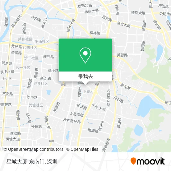星城大厦-东南门地图