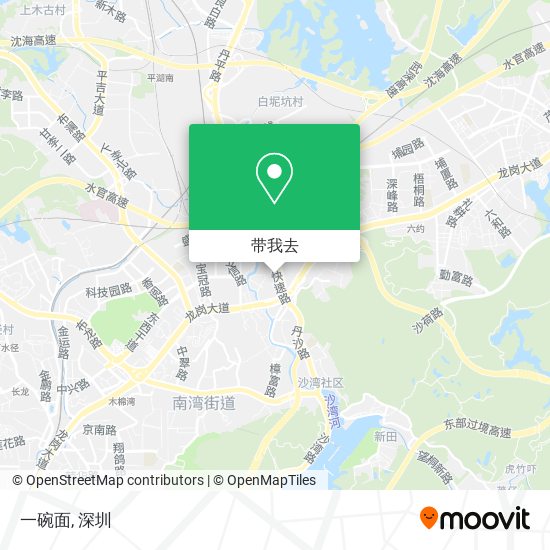 一碗面地图