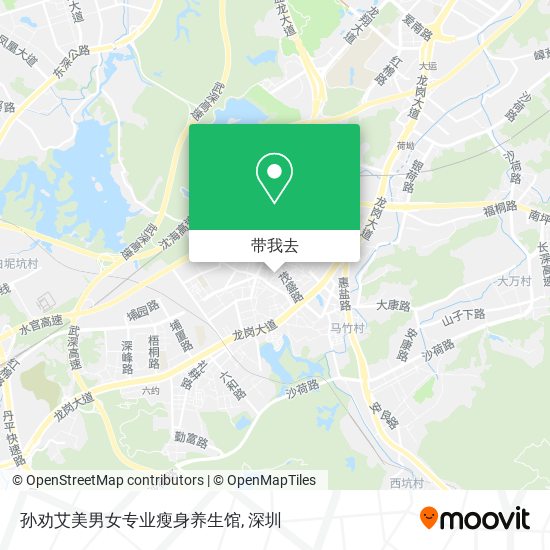 孙劝艾美男女专业瘦身养生馆地图