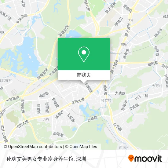 孙劝艾美男女专业瘦身养生馆地图