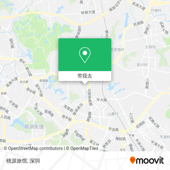桃源旅馆地图