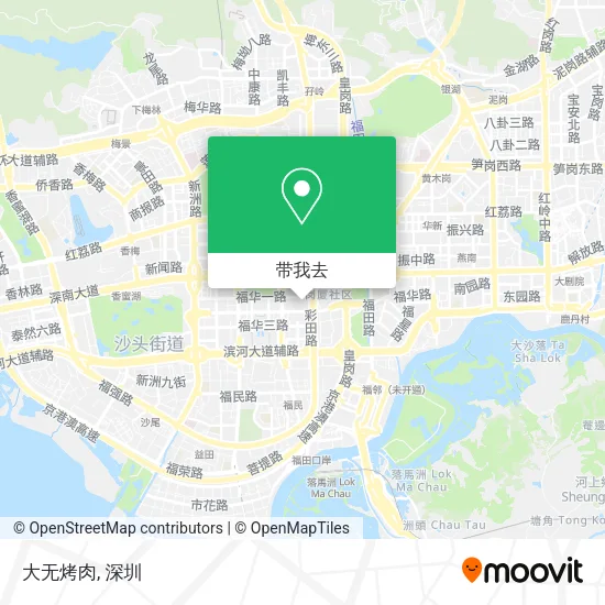 大无烤肉地图