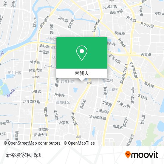 新裕发家私地图
