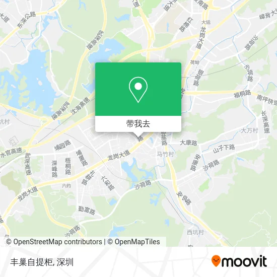 丰巢自提柜地图