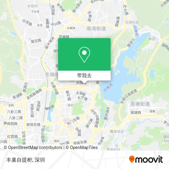 丰巢自提柜地图