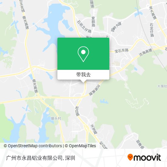 广州市永昌铝业有限公司地图