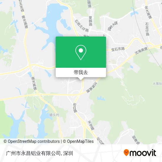 广州市永昌铝业有限公司地图