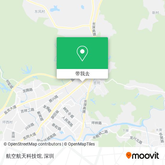 航空航天科技馆地图