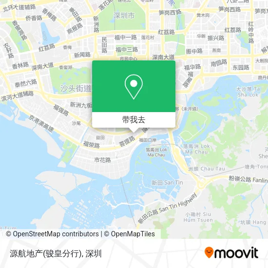 源航地产(骏皇分行)地图