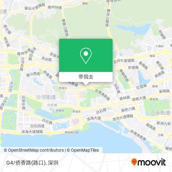 G4/侨香路(路口)地图