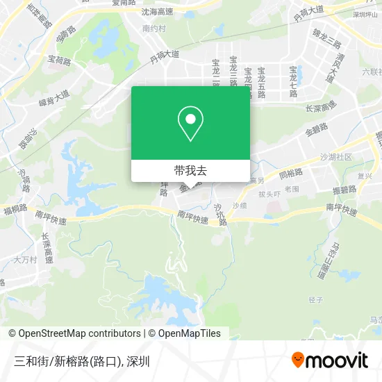 三和街/新榕路(路口)地图