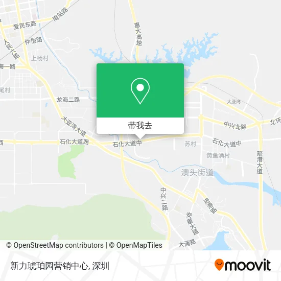 新力琥珀园营销中心地图
