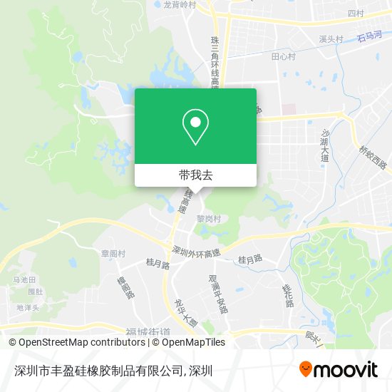 深圳市丰盈硅橡胶制品有限公司地图