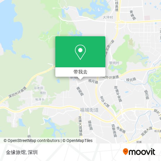 金缘旅馆地图