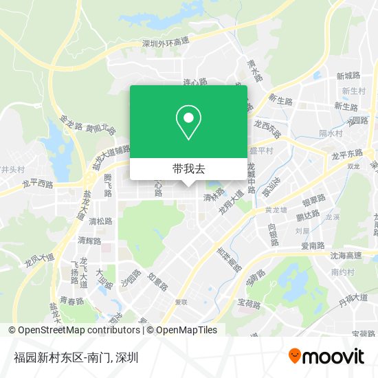 福园新村东区-南门地图