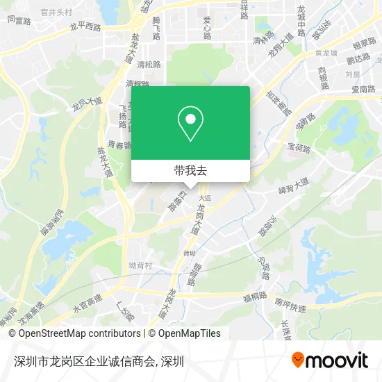 深圳市龙岗区企业诚信商会地图