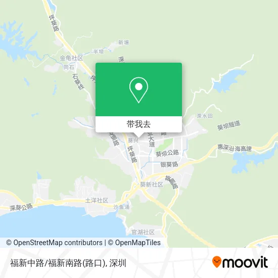 福新中路/福新南路(路口)地图
