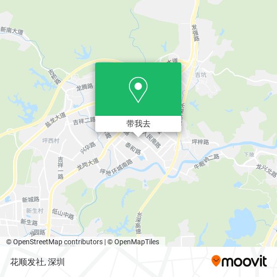 花顺发社地图