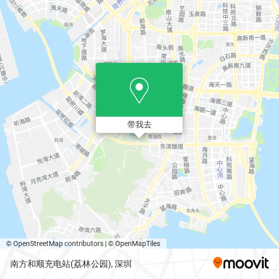 南方和顺充电站(荔林公园)地图