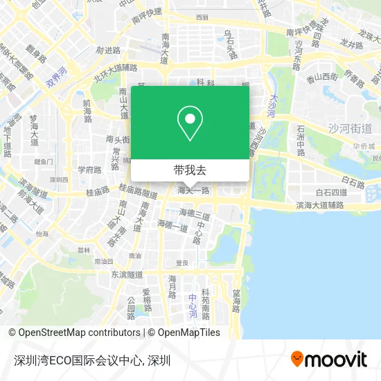 深圳湾ECO国际会议中心地图