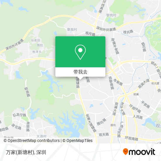 万家(新塘村)地图