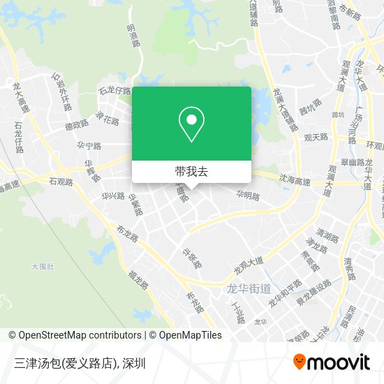 三津汤包(爱义路店)地图