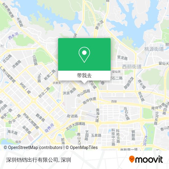 深圳铛铛出行有限公司地图